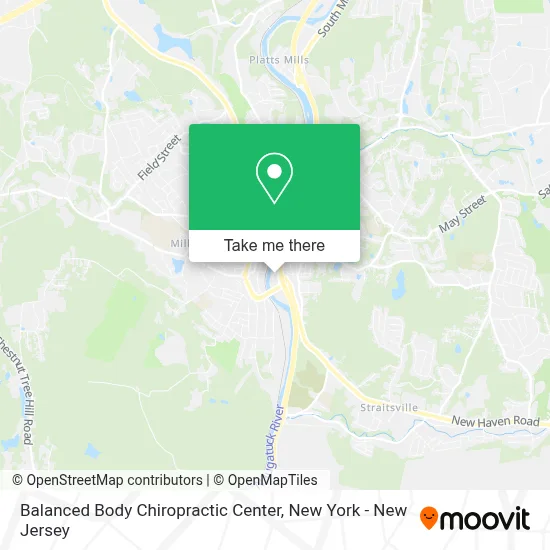 Balanced Body Chiropractic Center map