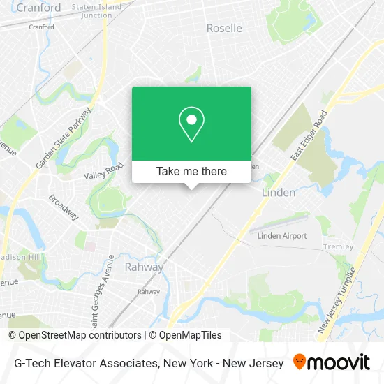 G-Tech Elevator Associates map