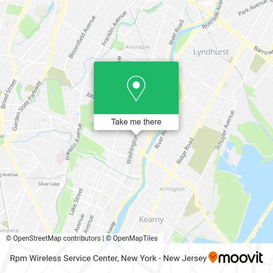 Mapa de Rpm Wireless Service Center