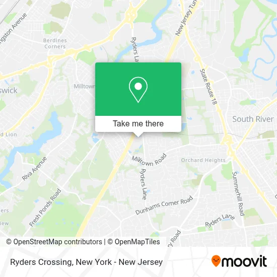 Ryders Crossing map