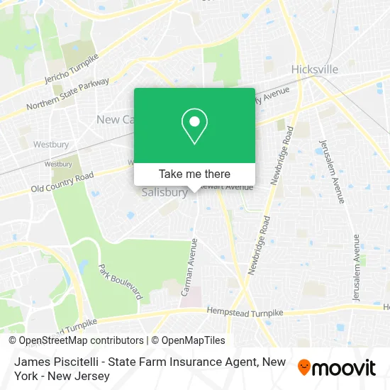 James Piscitelli - State Farm Insurance Agent map