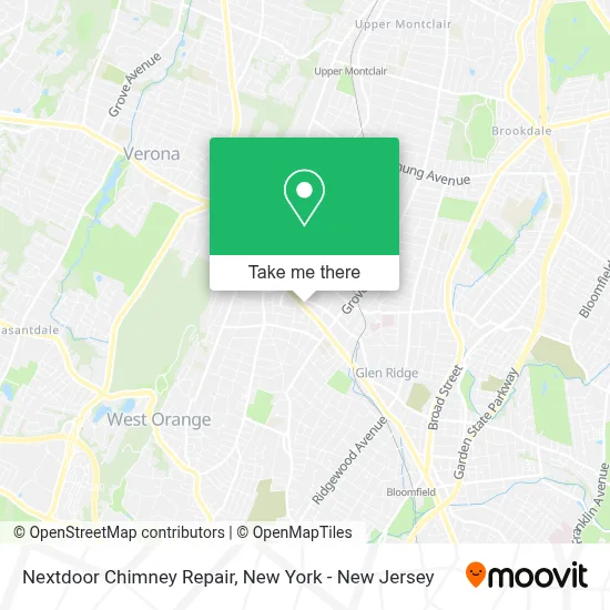 Nextdoor Chimney Repair map