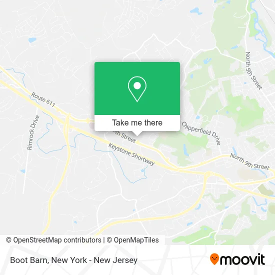 Boot Barn map