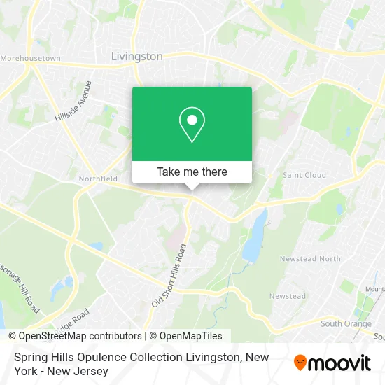 Spring Hills Opulence Collection Livingston map