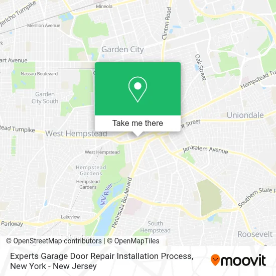 Experts Garage Door Repair Installation Process map