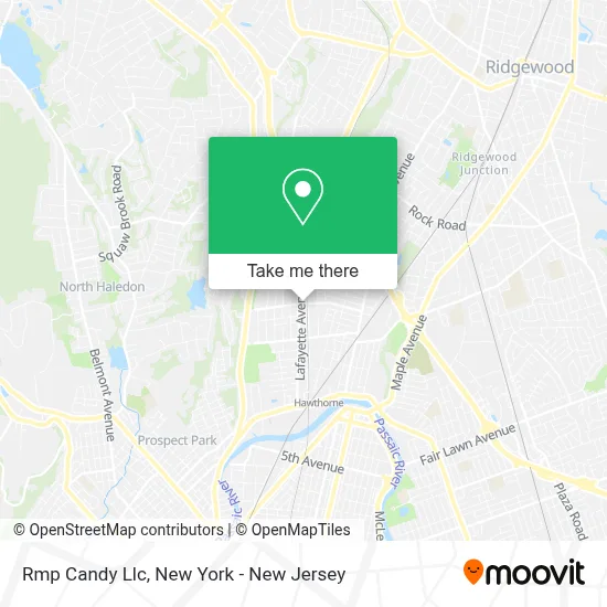 Rmp Candy Llc map