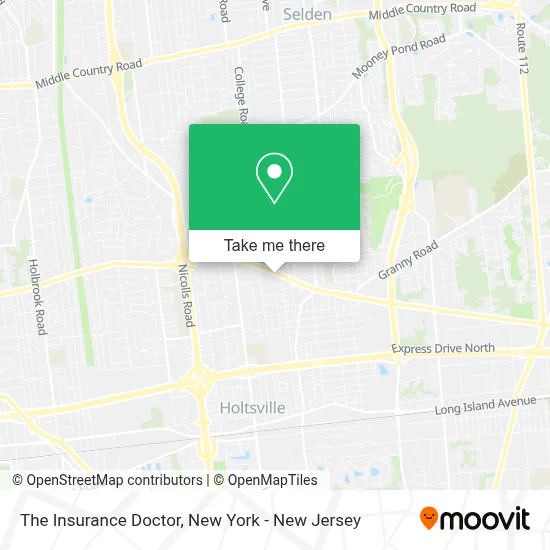 The Insurance Doctor map