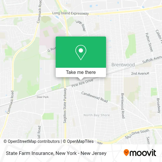 State Farm Insurance map