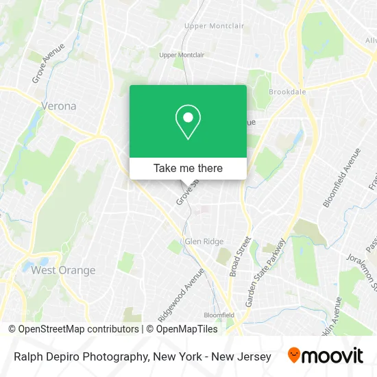 Ralph Depiro Photography map