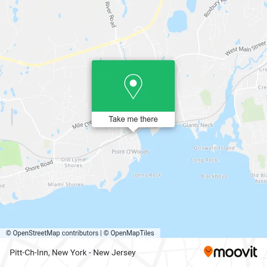 Pitt-Ch-Inn map