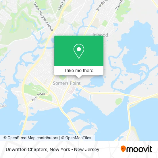Unwritten Chapters map