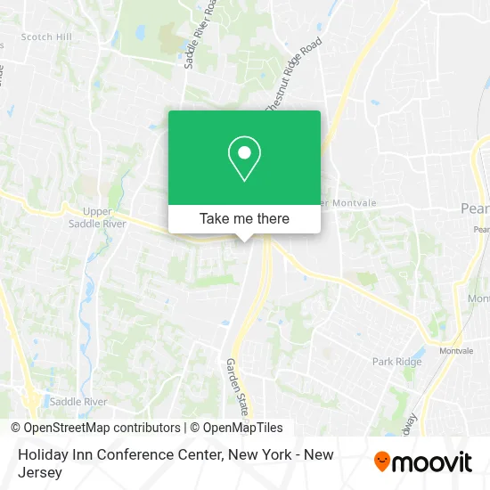 Holiday Inn Conference Center map