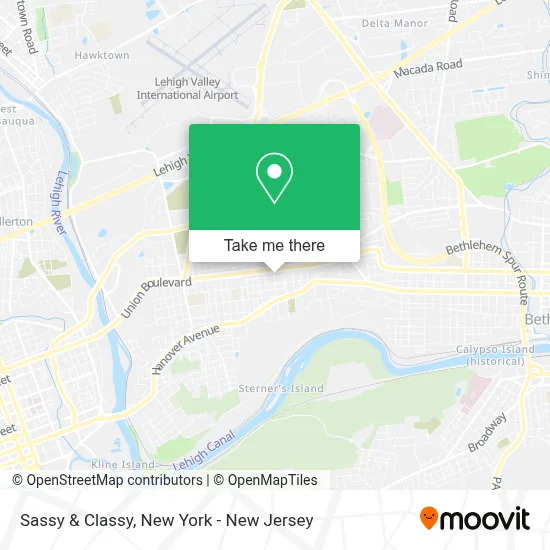 Sassy & Classy map