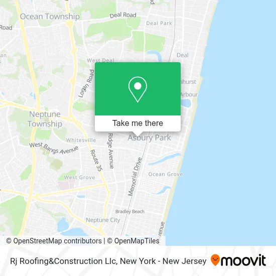 Rj Roofing&Construction Llc map