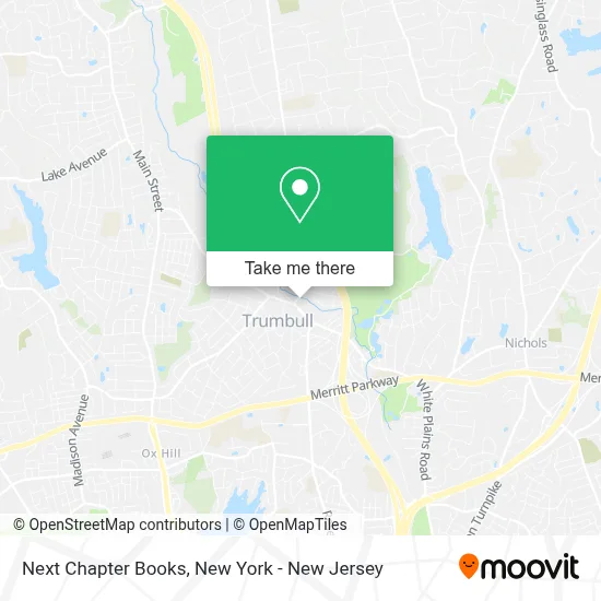 Next Chapter Books map