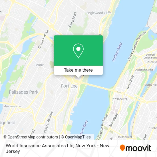 World Insurance Associates Llc map