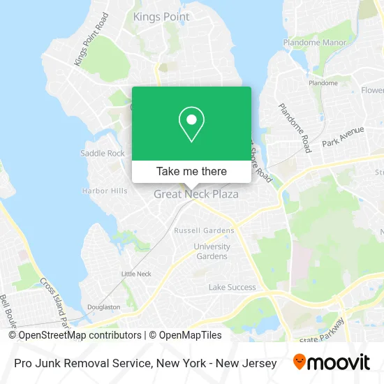 Pro Junk Removal Service map