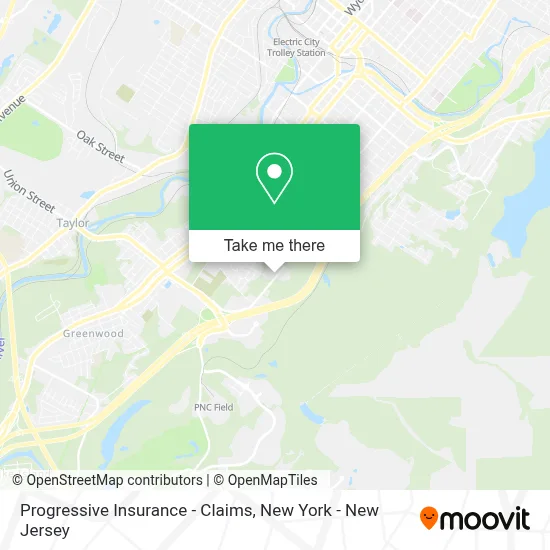 Progressive Insurance - Claims map