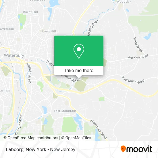 Labcorp map