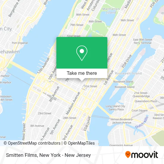 Smitten Films map