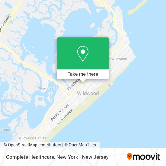 Complete Healthcare map