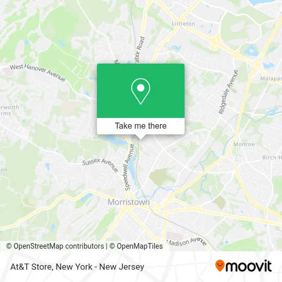 At&T Store map