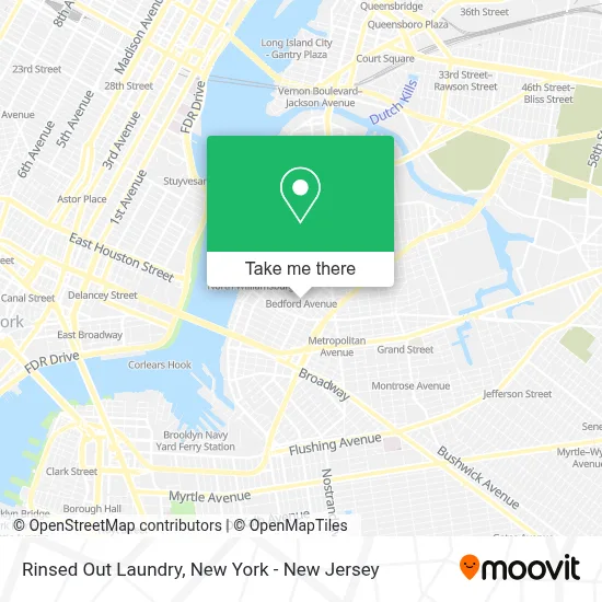 Rinsed Out Laundry map