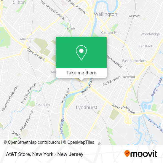 At&T Store map