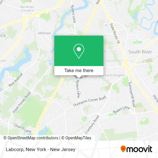 Labcorp map