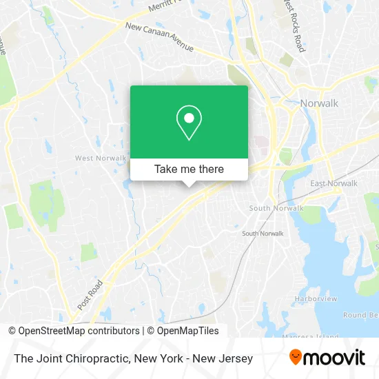 The Joint Chiropractic map