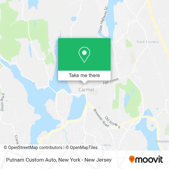 Putnam Custom Auto map