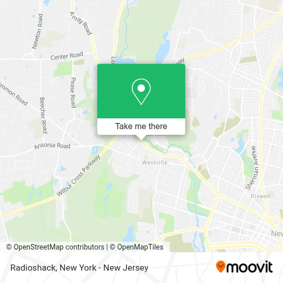 Radioshack map