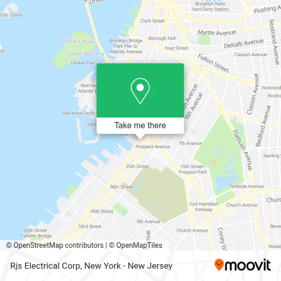 Rjs Electrical Corp map