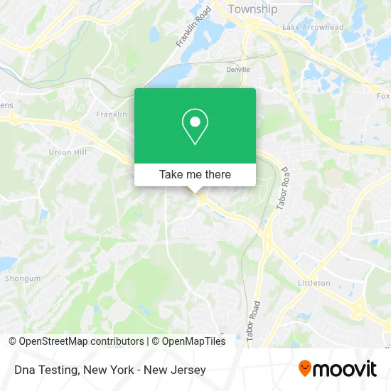 Dna Testing map