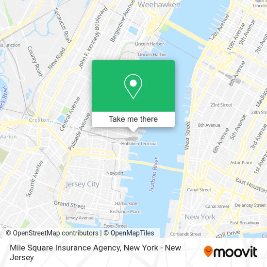 Mile Square Insurance Agency map