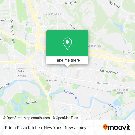 Prima Pizza Kitchen map