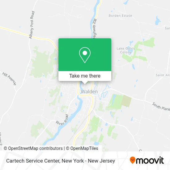 Cartech Service Center map