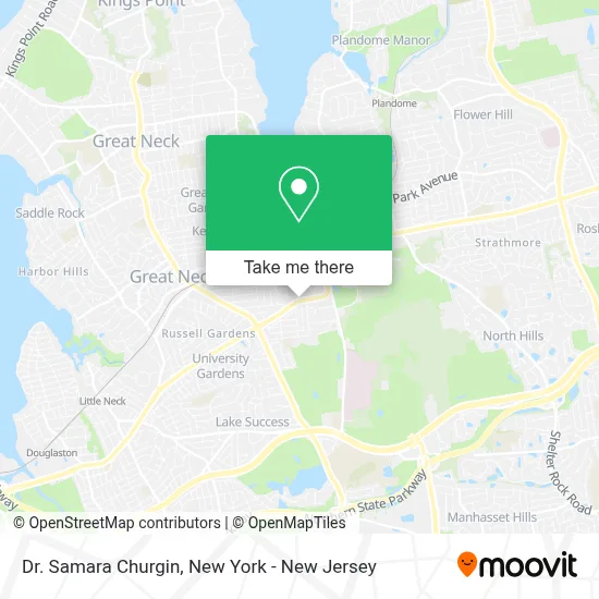 Dr. Samara Churgin map