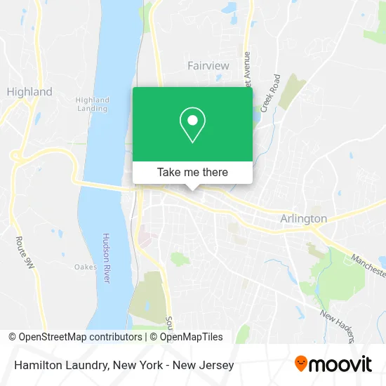Hamilton Laundry map