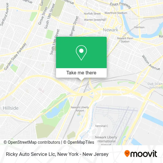 Ricky Auto Service Llc map