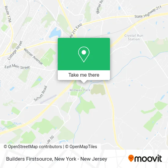 Builders Firstsource map