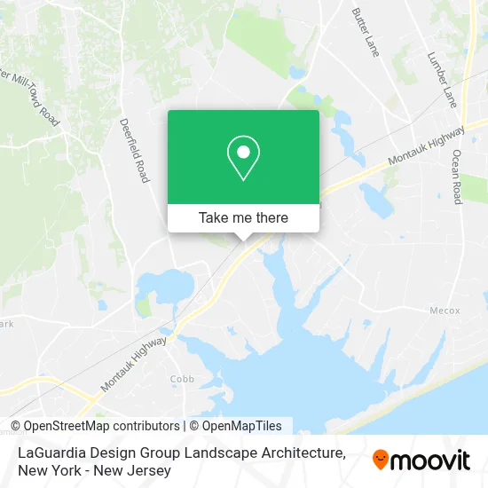 LaGuardia Design Group Landscape Architecture map