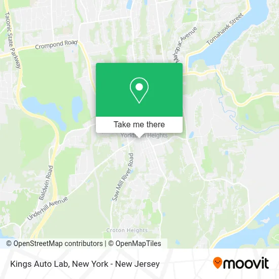 Kings Auto Lab map
