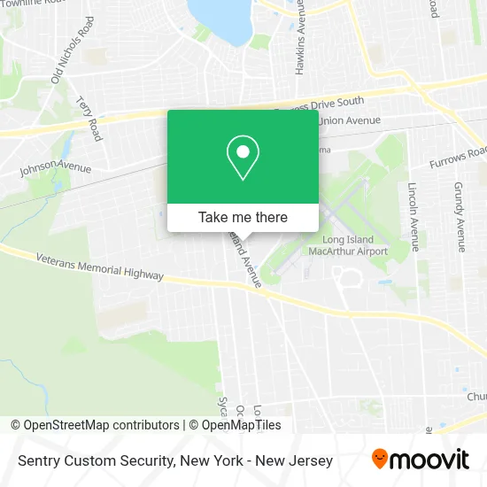 Sentry Custom Security map