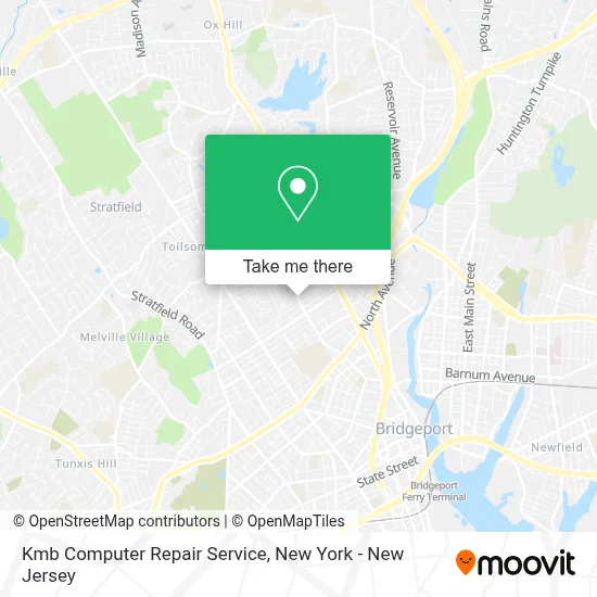 Kmb Computer Repair Service map