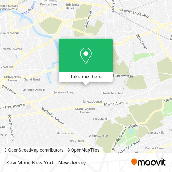 Sew Moni map
