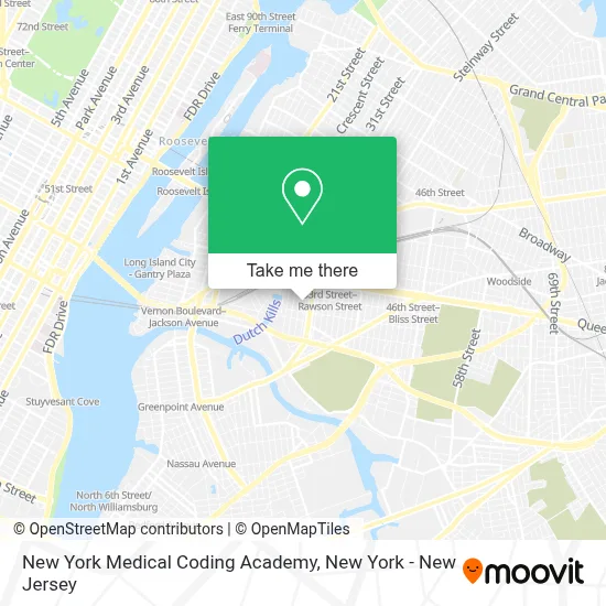 New York Medical Coding Academy map