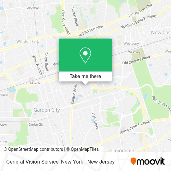 General Vision Service map