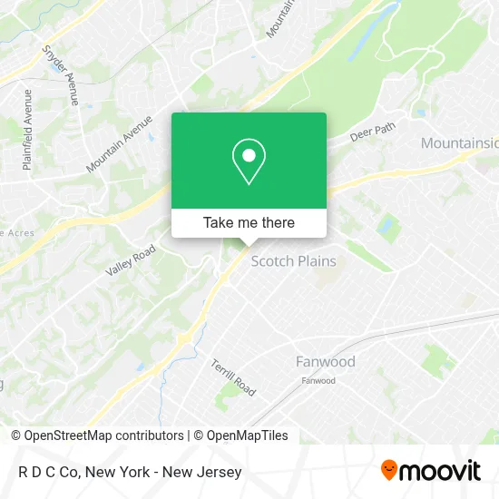 R D C Co map