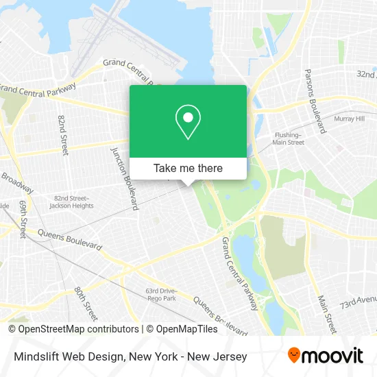 Mindslift Web Design map